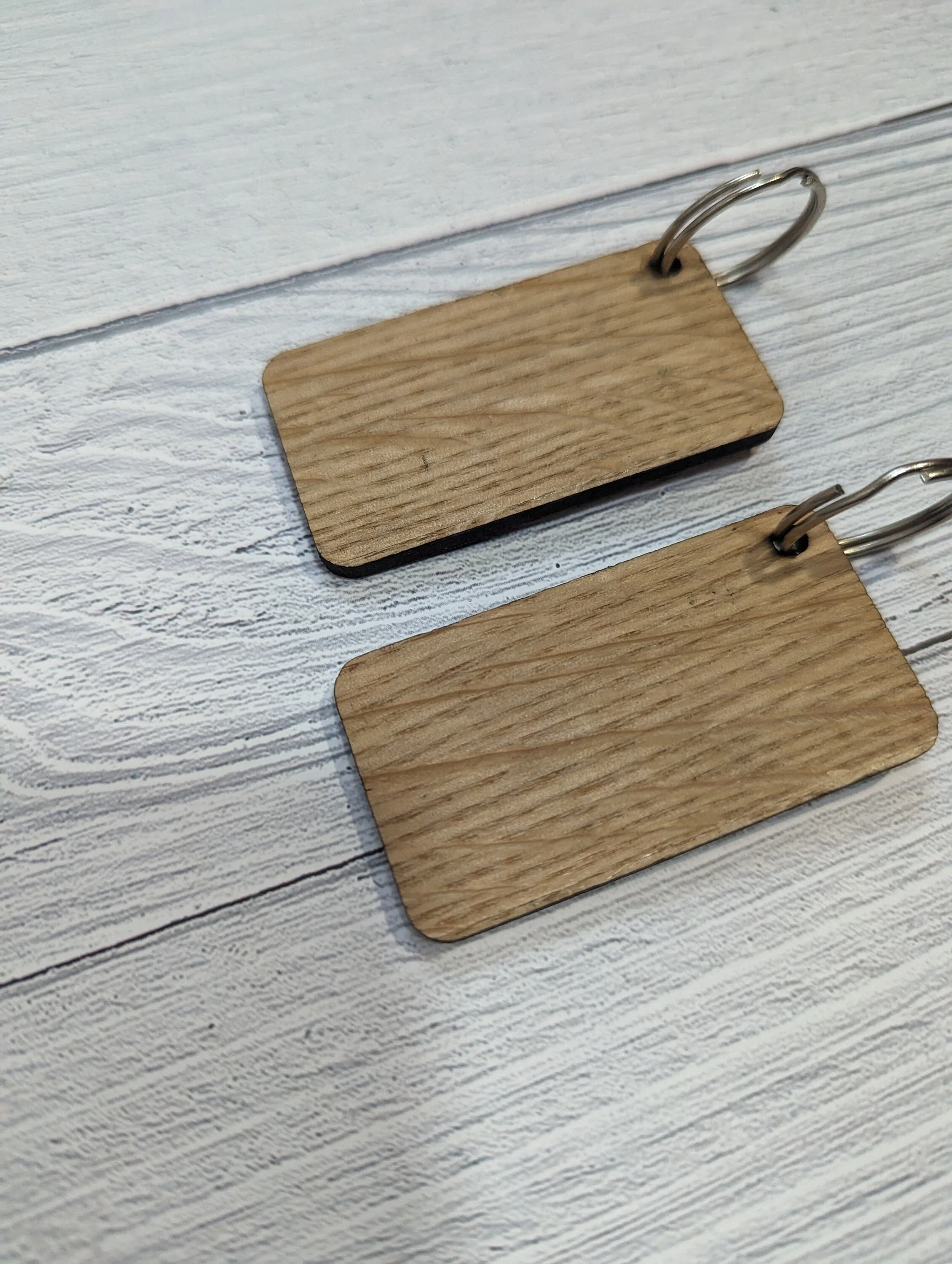 Wales Keyrings | Personalised Option | Single or Double Sided | Welsh Dragon | Welsh Gifts | Oak Veneered | Bulk - Image 6