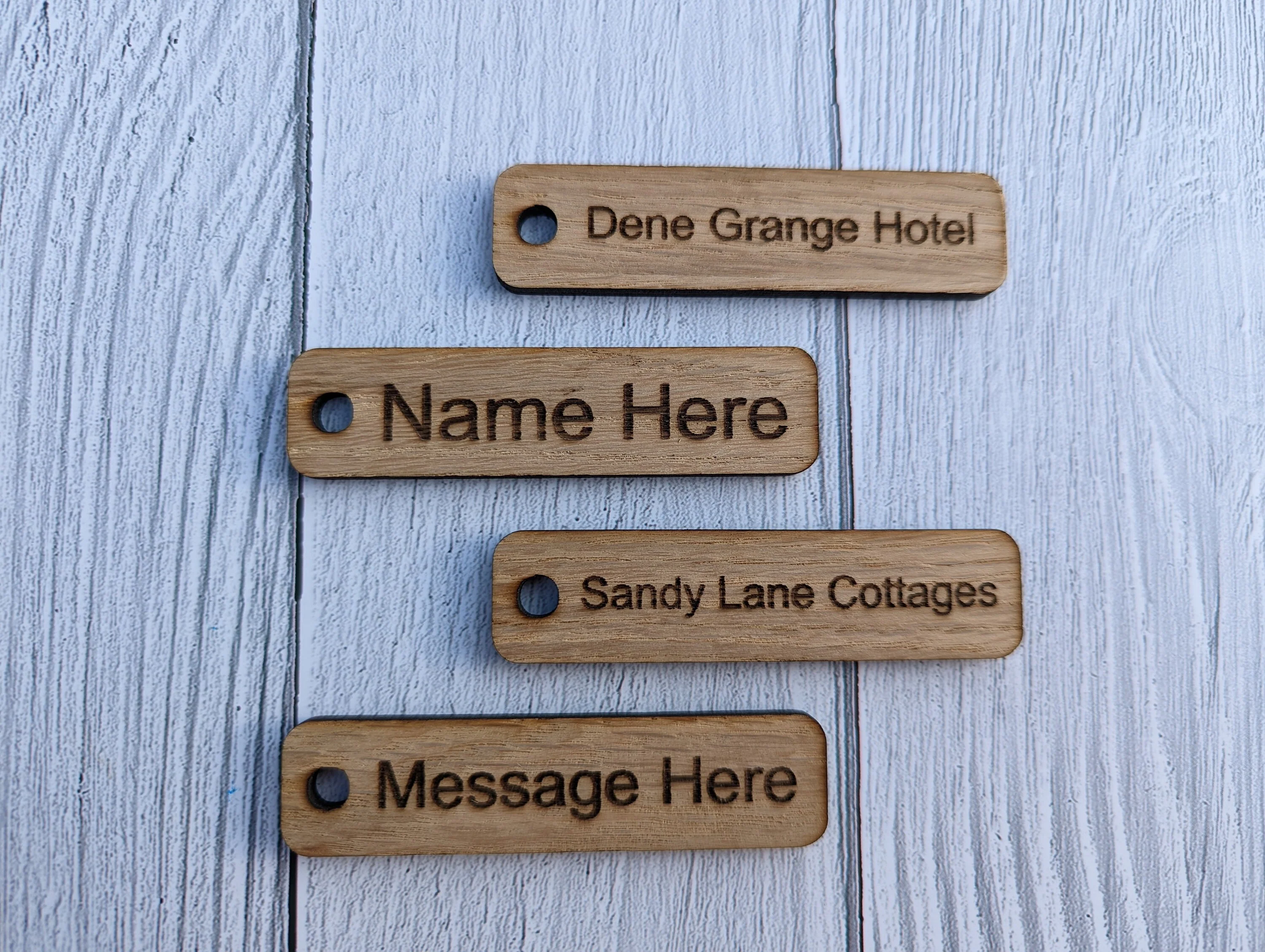 Welsh Keyrings | Welsh gift | Celtic Keyfobs | Oak Wood - Image 7