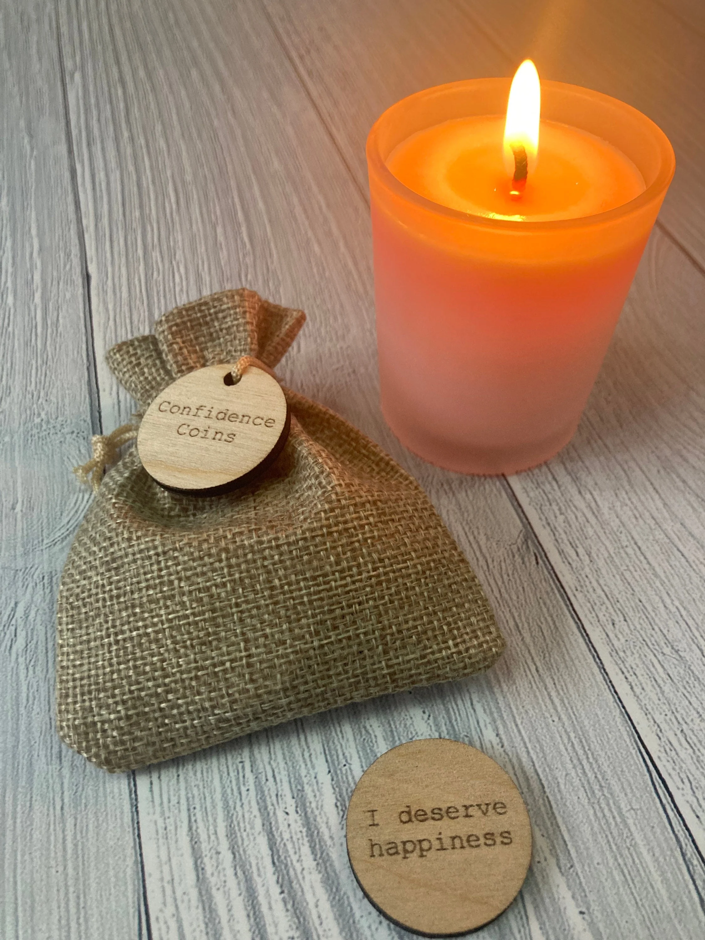 Wooden Daily Affirmations, Pocket Affirmations, Uplifting Personalised Affirmations - Image 3