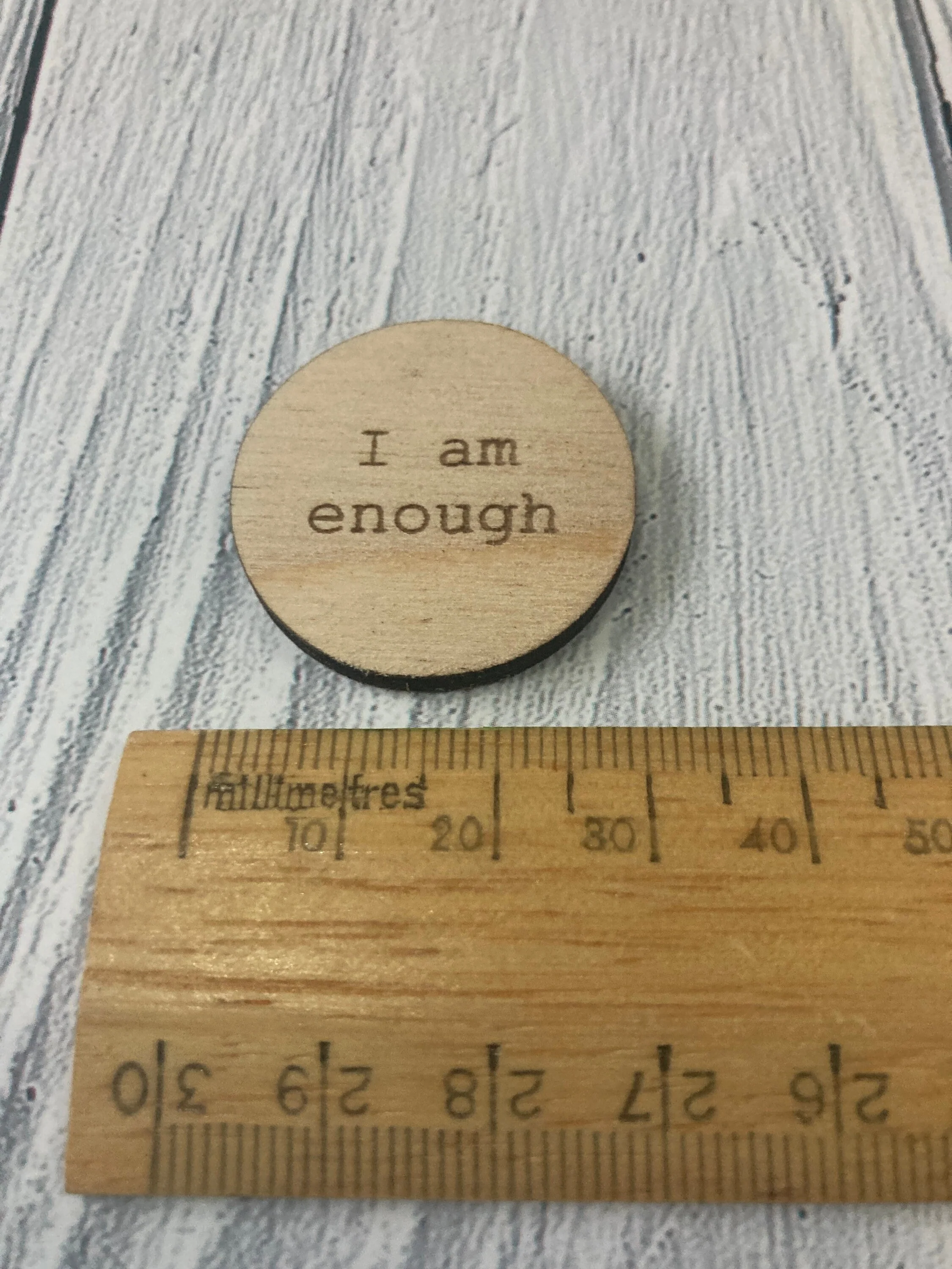 Wooden Daily Affirmations, Pocket Affirmations, Uplifting Personalised Affirmations - Image 5