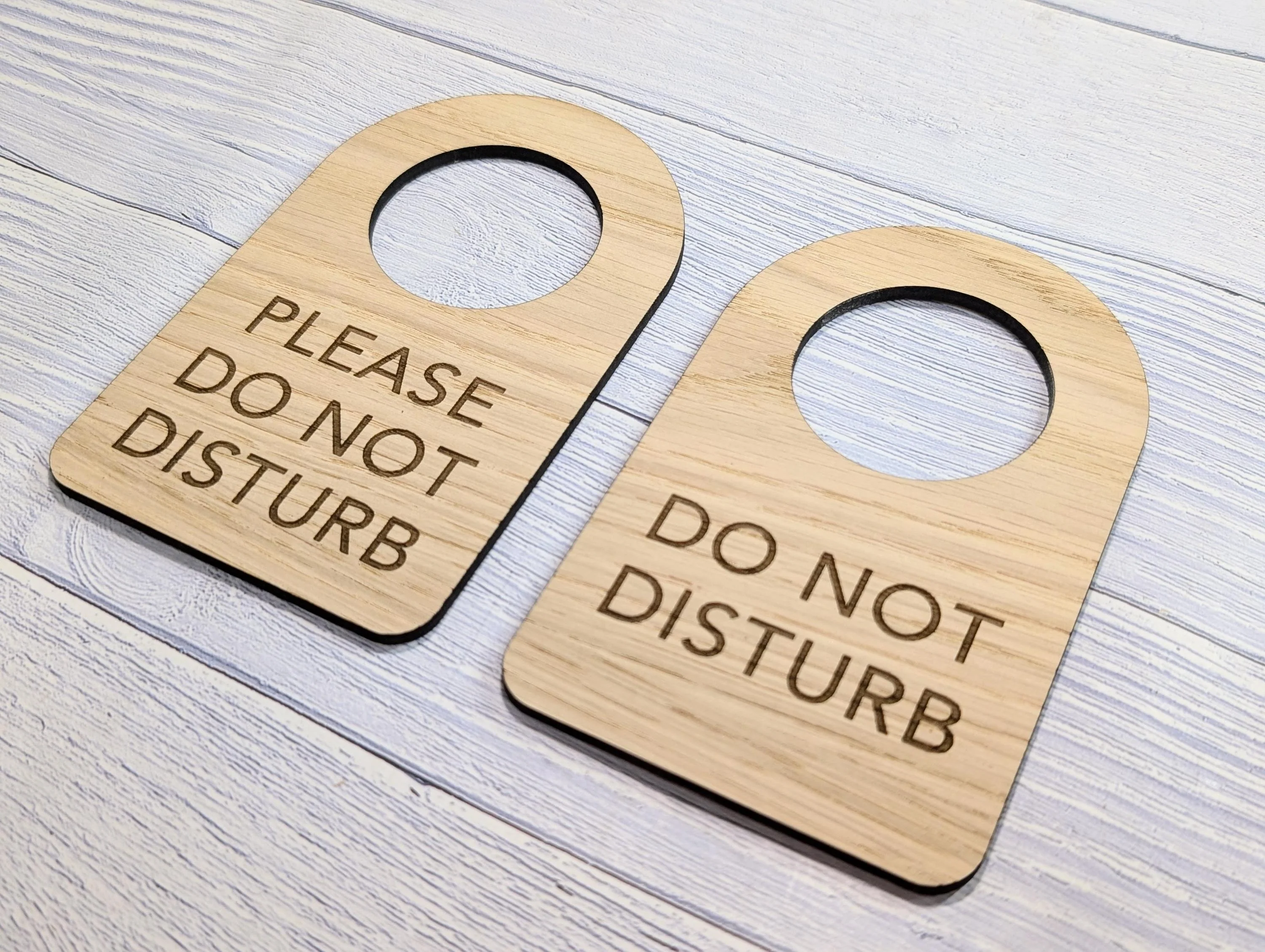Wooden Door Hanger – Choose "Do Not Disturb" or "Please Do Not Disturb", 89x144mm, Eco-Friendly Sign for Office, Meditation, or Study Room - Image 7