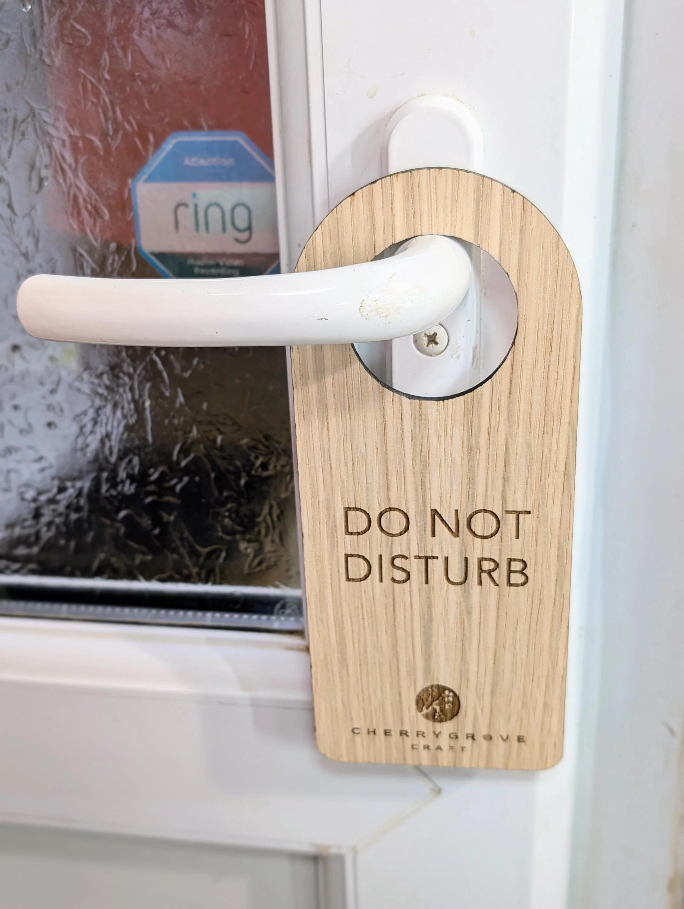 Wooden Hotel Door Hangers | Do Not Disturb & Clean Room Signs - Image 5