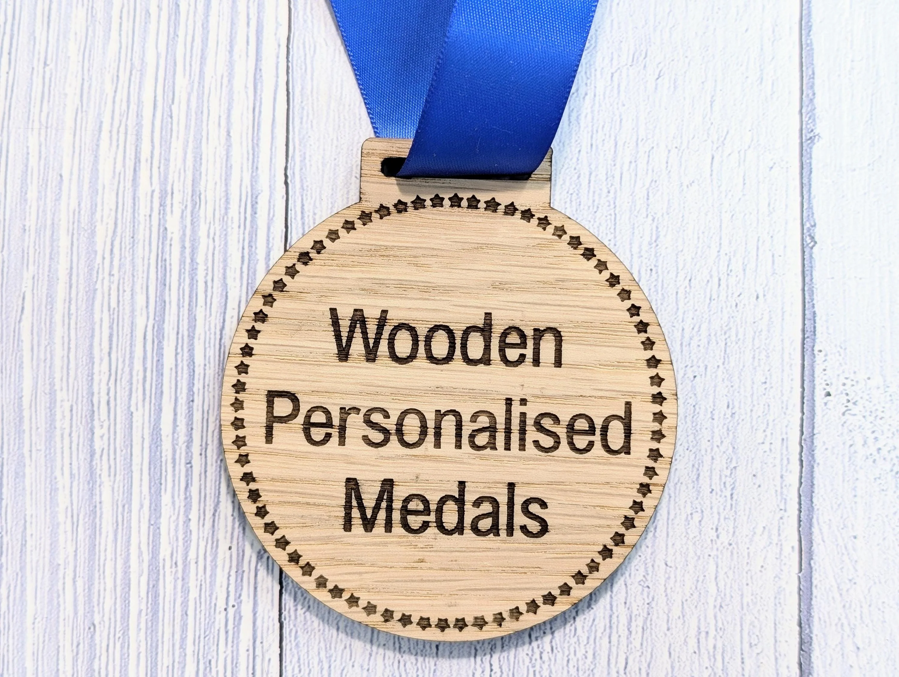 Wooden Personalised Medals - Eco-Friendly & Personalised, Achievements, Bulk Wood Medals, Zero Waste Medals, Custom Club Medals, Events - Image 2