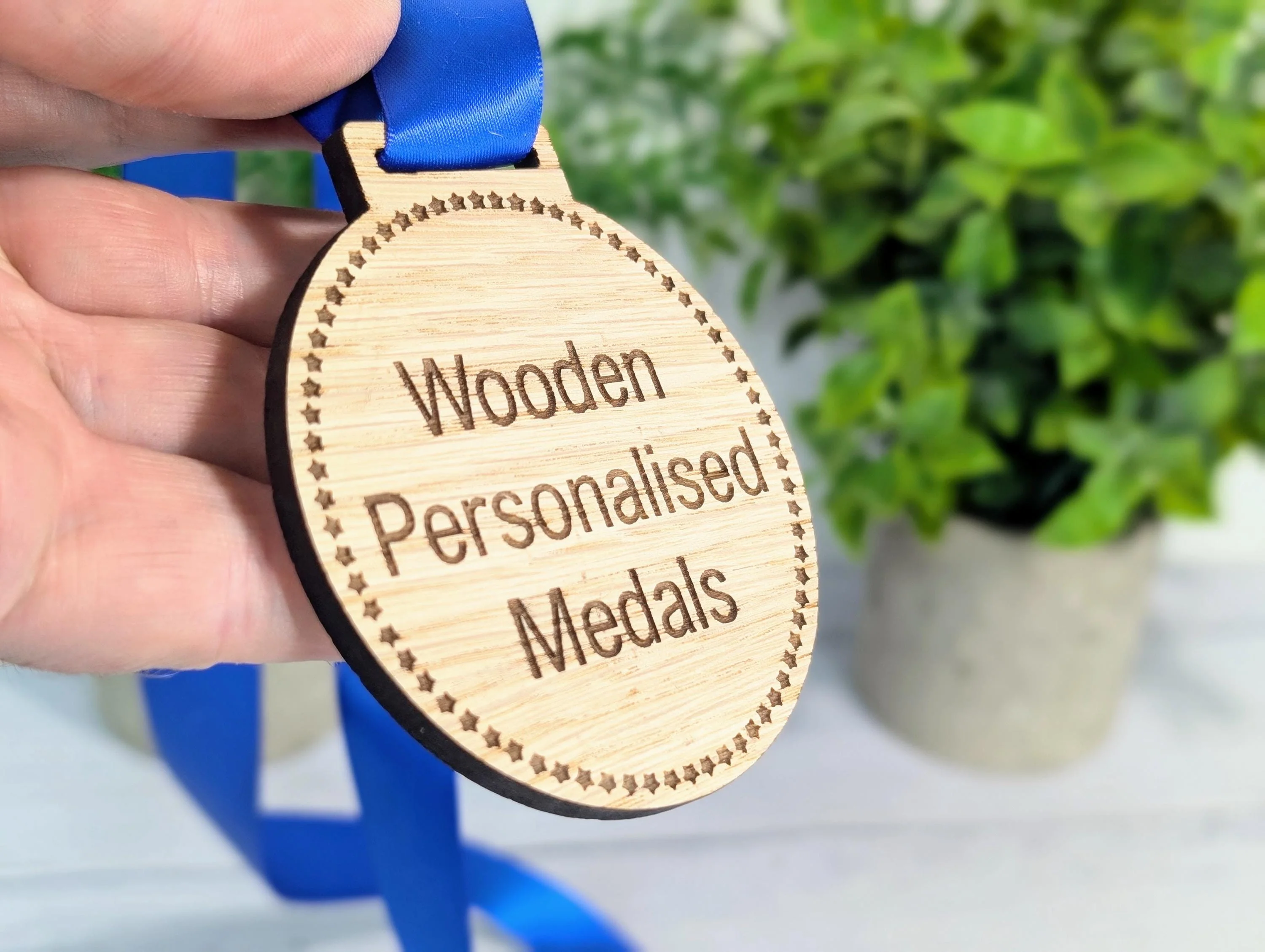Wooden Personalised Medals - Eco-Friendly & Personalised, Achievements, Bulk Wood Medals, Zero Waste Medals, Custom Club Medals, Events - Image 4