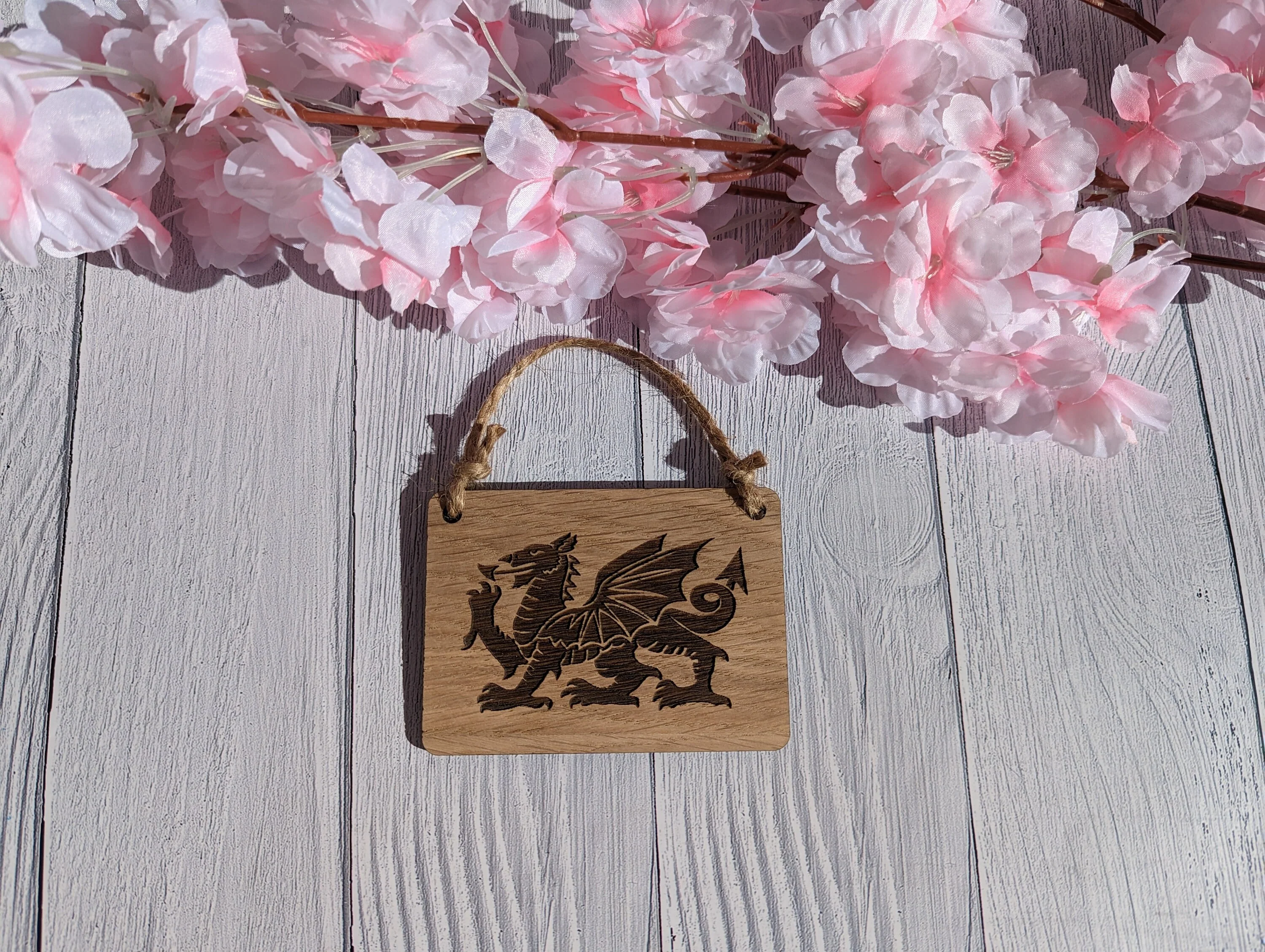 Patriotic Welsh Wooden Signs - Welsh Dragon Design in 4 Sizes - Image 4