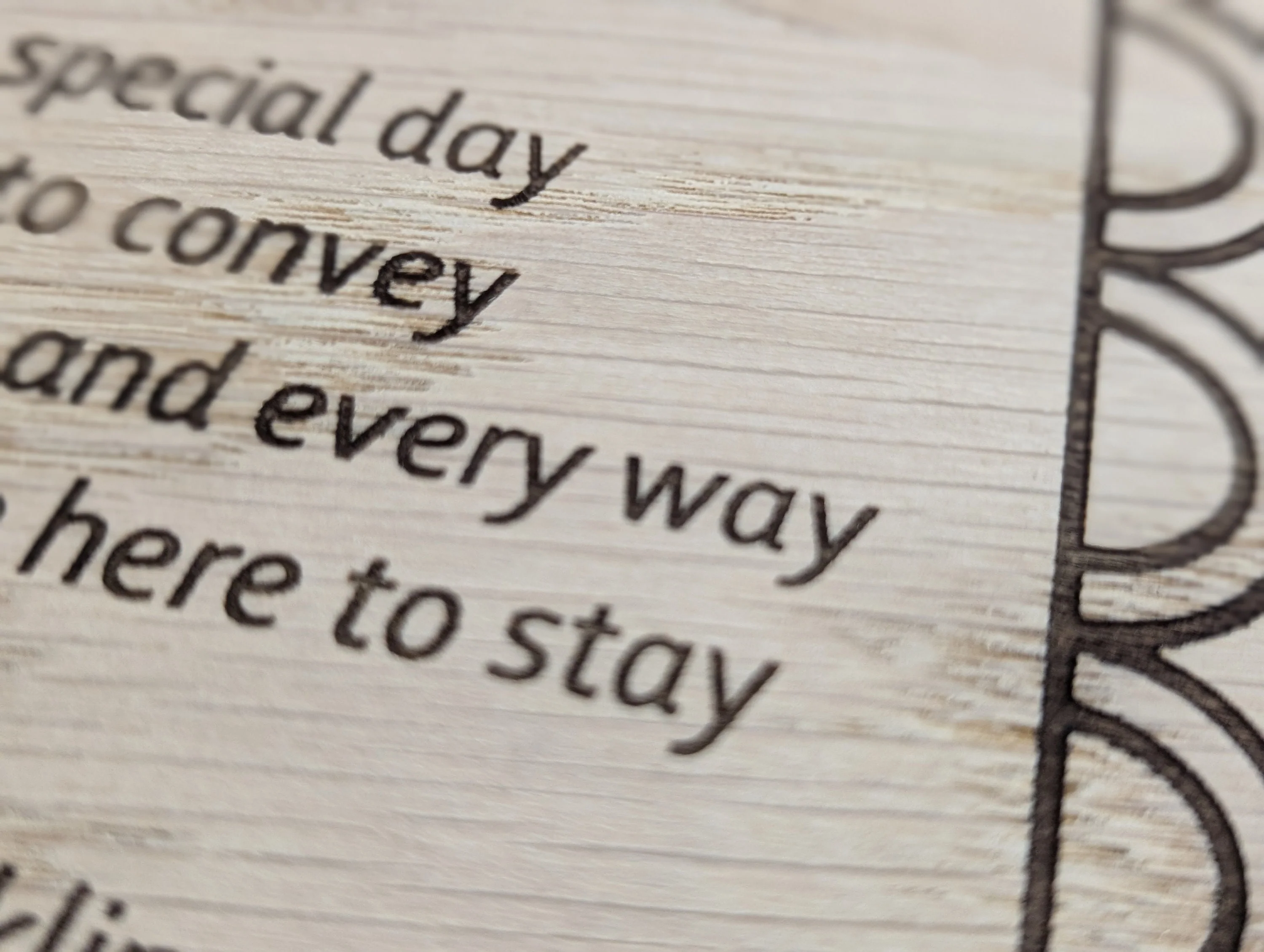 Wooden Poem Sign - Customised A4 Size - Personalised Engraving, Perfect for Longer Verses, Home Decor, Sustainable Timber, Eco-Friendly - Image 9
