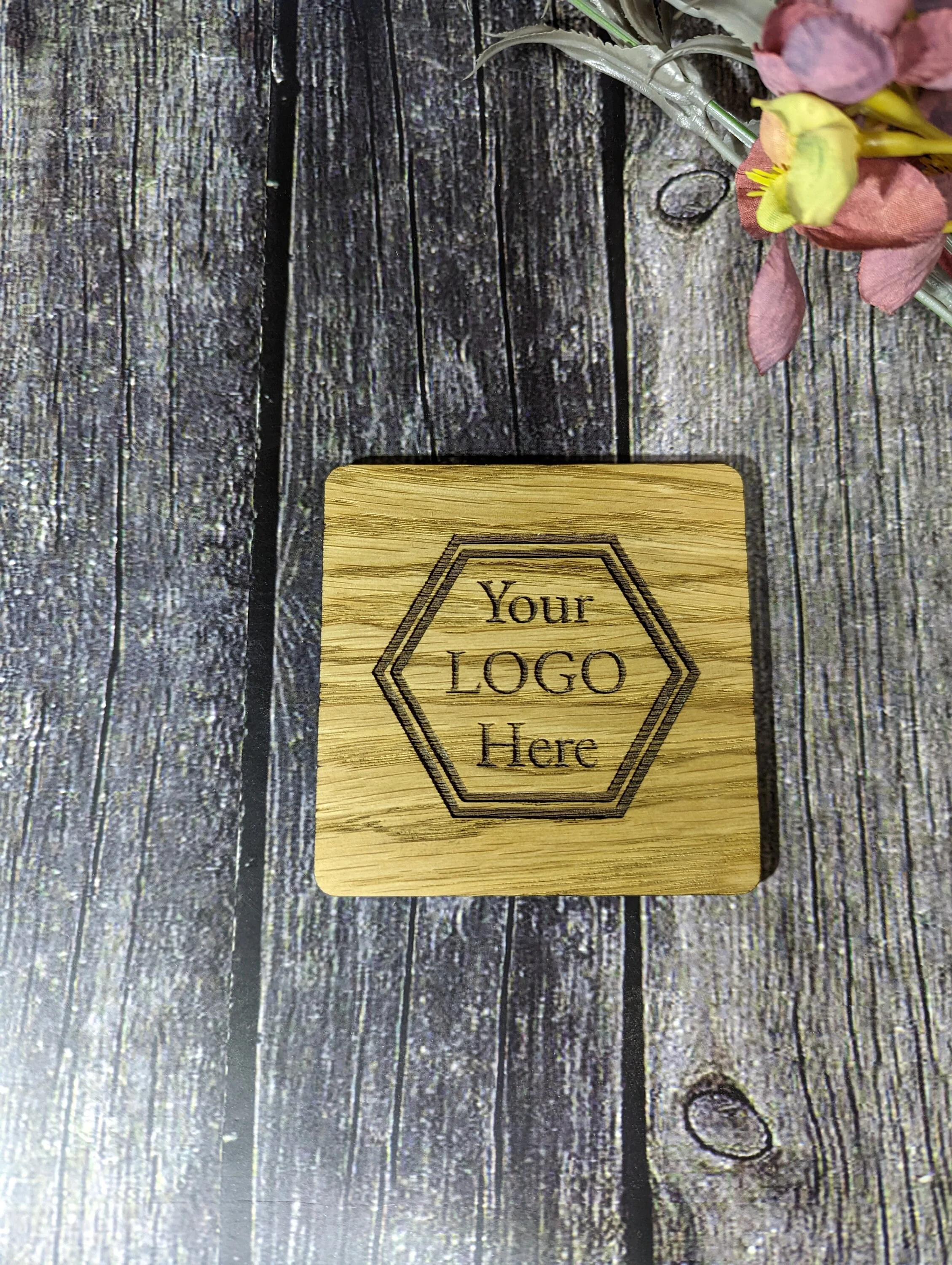 Wooden Promotional Coasters, Promotional Wooden Coasters, Wooden Logo Coasters - Image 8