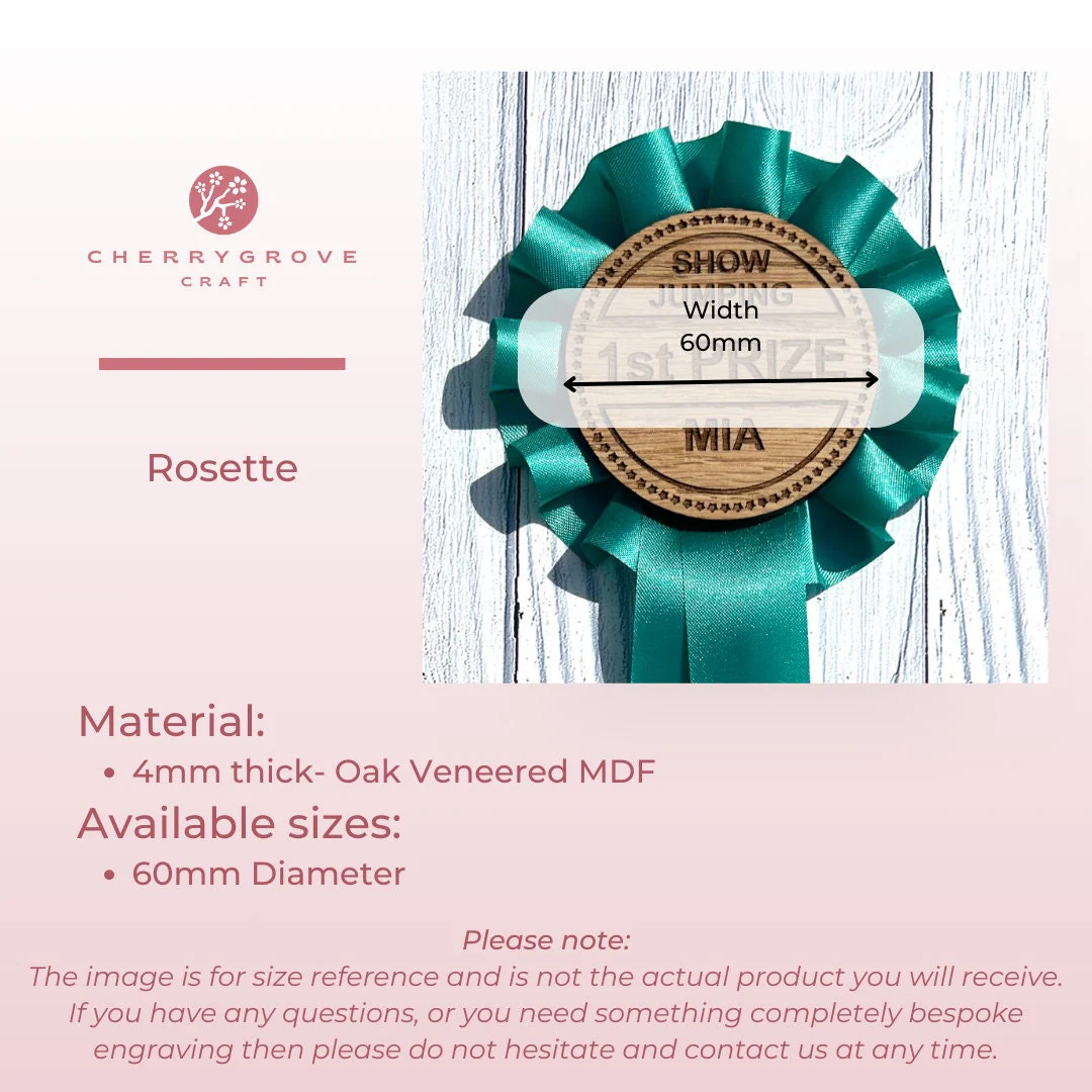 Wooden Rosette for 16th Birthday Celebration - '16 Today' Award Ribbon - Elegant Oak Veneer - Eco-Friendly Packaging - Image 7